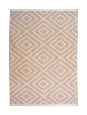 Homemaker Diamond Natural Indoor & Outdoor Rug Home at ASDA