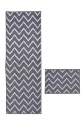 Homemaker Chevron Runner and Mat Pack Home at ASDA