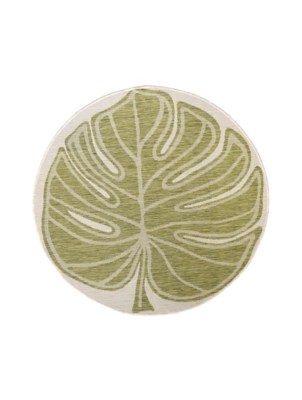 Homemaker Circle Leaf Indoor/Outdoor Rug Home at ASDA