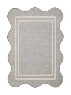 Homemaker Juno Scalloped Edge Rug Home at ASDA