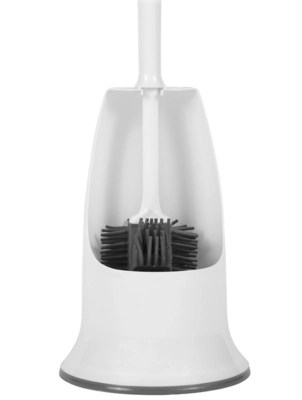 Grey & White Beldray Antibacterial Toilet Brush Home at ASDA