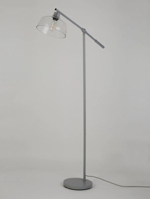 Grey Task Floor Lamp Home at ASDA