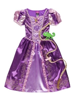 Rapunzel Fancy Dress Costume Girls at ASDA
