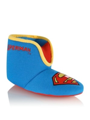 Superman Slippers Boys at ASDA