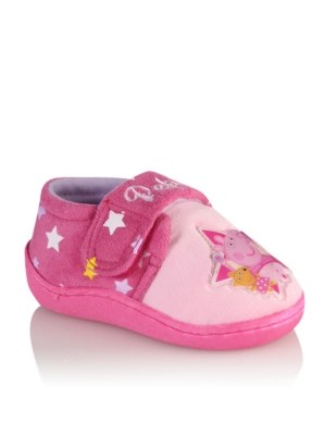 Peppa Pig Slippers Girls at ASDA