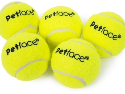 5 Pack Mini Super Tennis Balls 4cm Home at ASDA