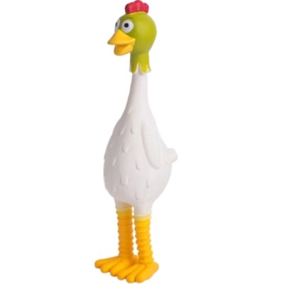 Petface Latex Chicken Dog Toy Home at ASDA