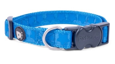 Petface Blue Stars Dog Collar Home at ASDA
