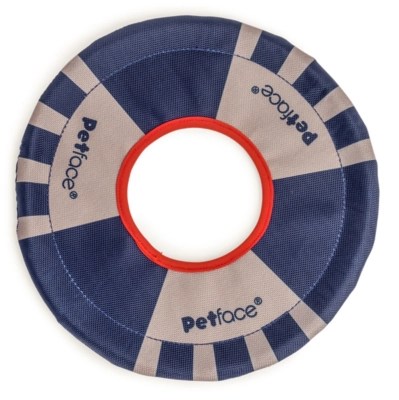 Petface Outdoor Paws Aqua Fabric Frisbee Dog Toy Home at ASDA
