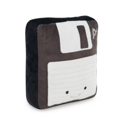 Petface Retro Plush Floppy Disk Dog Toy Home at ASDA