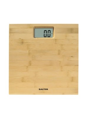 Salter Bamboo Electronic Bathroom Scale Home at ASDA