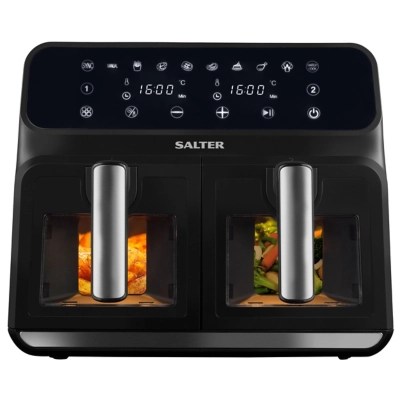 Salter EK5196GW 7.6L DualView Pro Air Fryer Electricals at ASDA