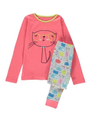 Cat Pyjamas Girls at ASDA
