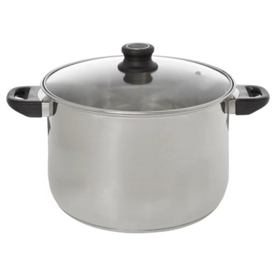 Home Stainless Steel 26cm Stockpot Pots & Pans at ASDA