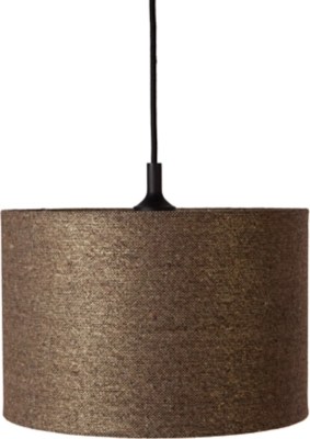 Home Natural Textured Drum Light Shade Home & Garden