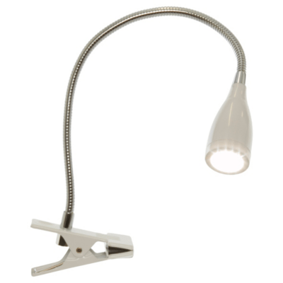Home LED Clip Light White Lighting at ASDA