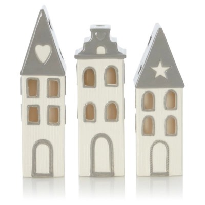 Home Castle Candle Holders Set Candles & Holders at ASDA