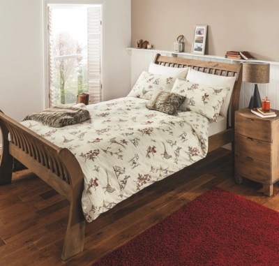 Home Highland Dog and Pheasant Duvet Set Bedding at ASDA