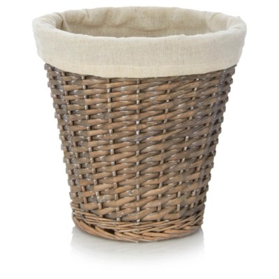 Home Willow Waste Paper Basket Home & Garden at ASDA