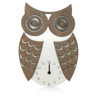 Owl Clock Clocks at ASDA
