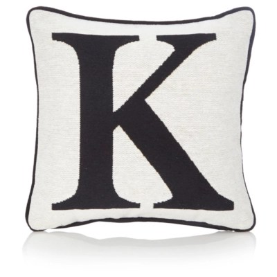 Home Letter K Cushion Cushions at ASDA