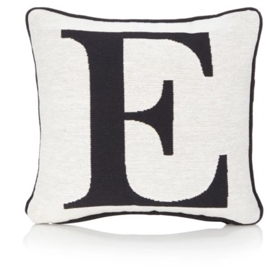 Home Letter E Cushion 30x30cm Cushions at ASDA