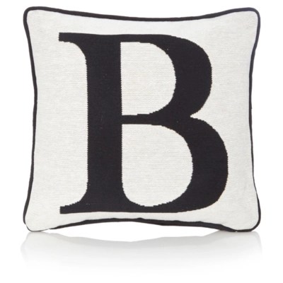Home Letter B Cushion 30x30cm Cushions at ASDA