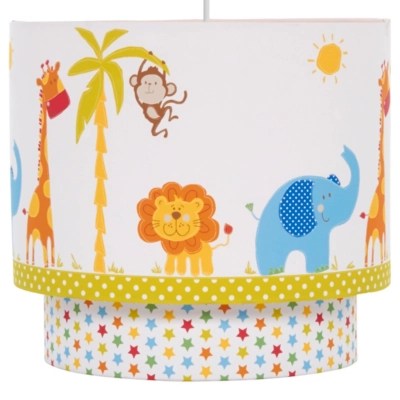 Jungle Light Shade Kids Light Pendant Animal BNWT Nursary Baby Gift eBay