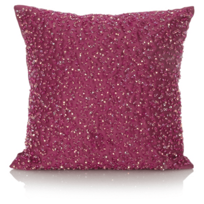 Home Eden Sequin Cushion Cushions ASDA direct