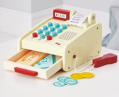 Home Wooden Till Toy Kids at ASDA