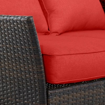 Jakarta 4 Piece Classic Conversation Sofa Set Garden Furniture