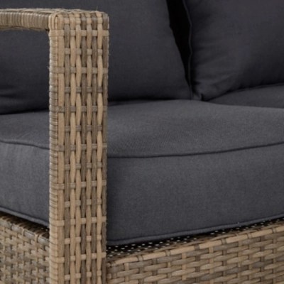 Borneo 4 Piece Conversation Sofa Set Garden Furniture at ASDA