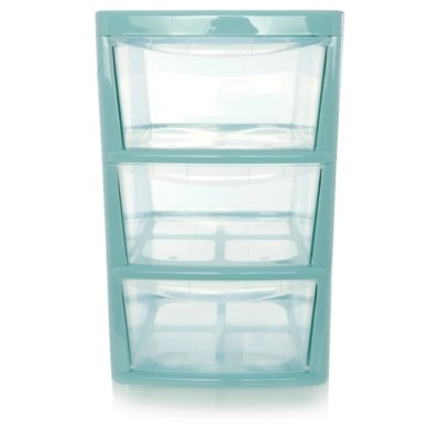 ASDA 3 Drawer Units Various Colours Home & Garden at ASDA