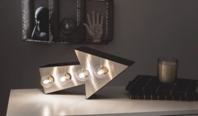 Home Arrow Bulb Lamp Lighting at ASDA