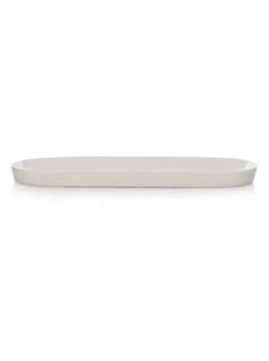 Home White Ceramic Tray Bathroom Accessories at ASDA
