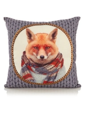 Home Fox in Frame Cushion Cushions ASDA direct