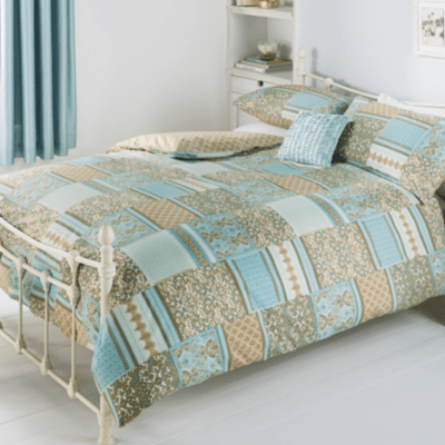 Home Gold Harmony Patchwork Duvet Bedding