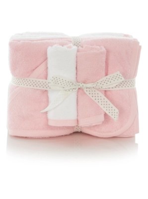 Home Nursery Towel Set Pink Baby at ASDA