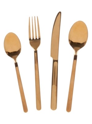 Home 16 Piece Midas Cutlery Set Cutlery at ASDA