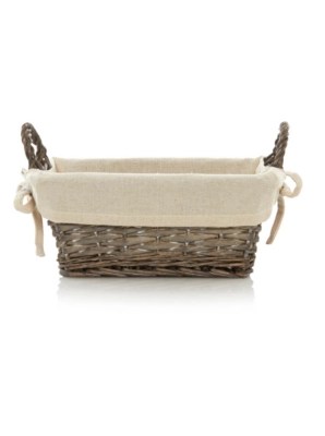 Home Small Woven Basket Storage at ASDA