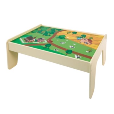 Home Wooden Play Table Kids at ASDA