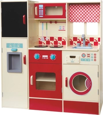 Home Wooden Kitchen and Laundry Set Kids at ASDA