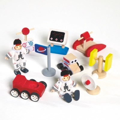 Home Wooden Rocket Toy Kids at ASDA