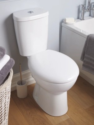 Home AntiBacterial Toilet Seat White Home & Garden