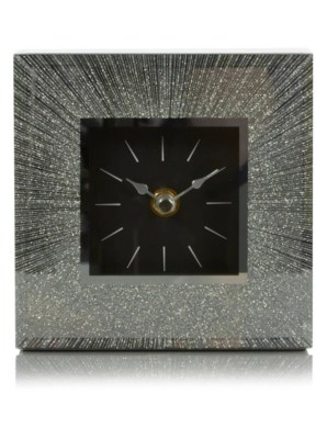 Home Sunburst Mantel Clock Clocks at ASDA