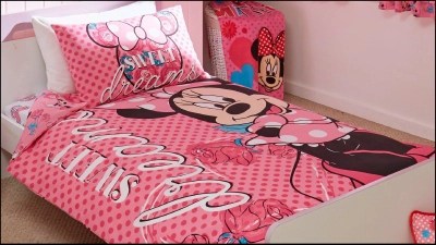 Disney Minnie Mouse Duvet Set Bedding at ASDA