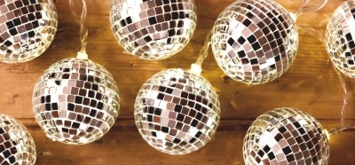 Home Disco Ball String Lights Lighting at ASDA