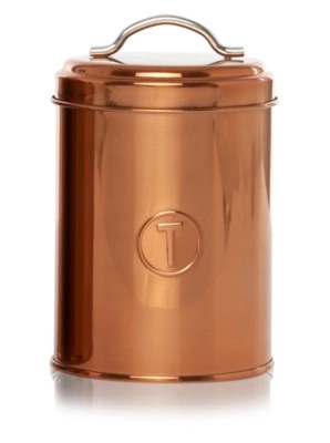 Home Copper Canister Set Canisters and Bread Bins at ASDA