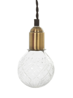 Home Cut Glass Cage Ceiling Light Fitting Lighting at