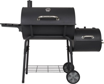 76cm Big American Barrel Grill & Smoker Home & Garden at ASDA